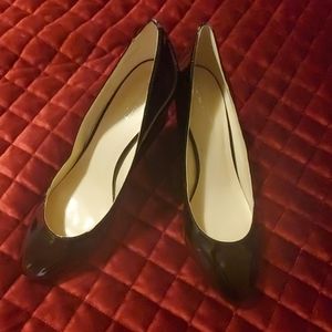 Nine West Patent Leather Wedges